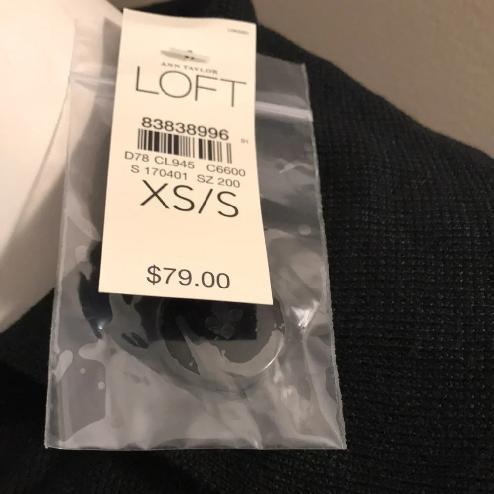 NWT LOFT Poncho Sweater SIZE XS/S - Picture 2 of 6